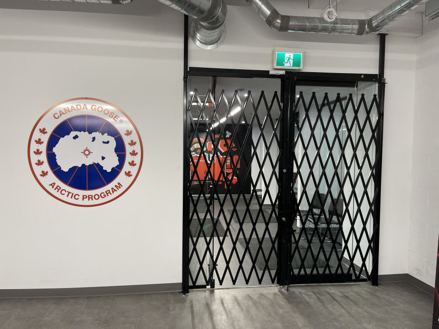 portes accordeon sur mesure industrielle