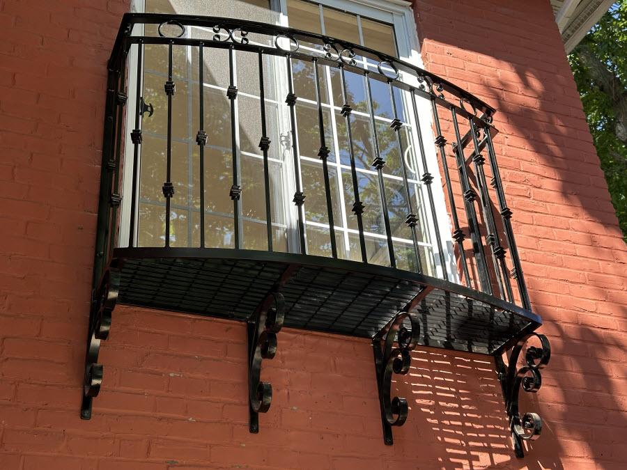 balcon fer forge sur mesure