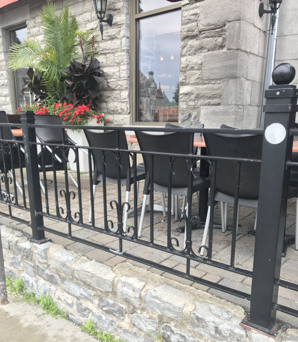 rampes exterieur fer forge sur mesure